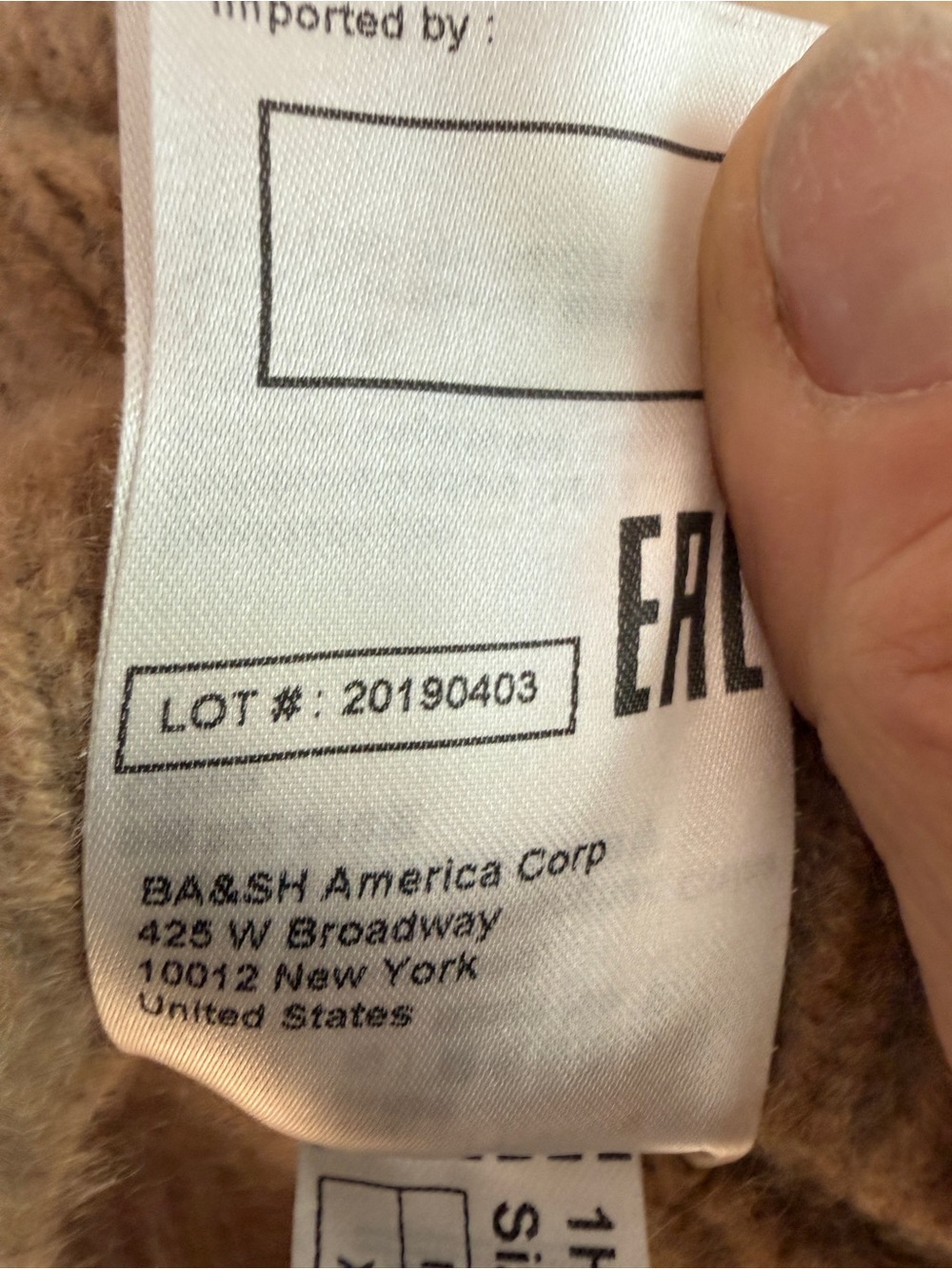 ba&sh Lady Pullover Camel Tan Turtleneck Sweater - Size XS / 0 - Picture 10 of 13
